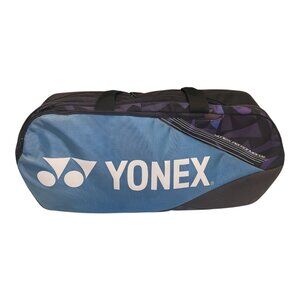 Yonex Tennis Racket Bag 6 Pack Blue Black Performance Carry Case